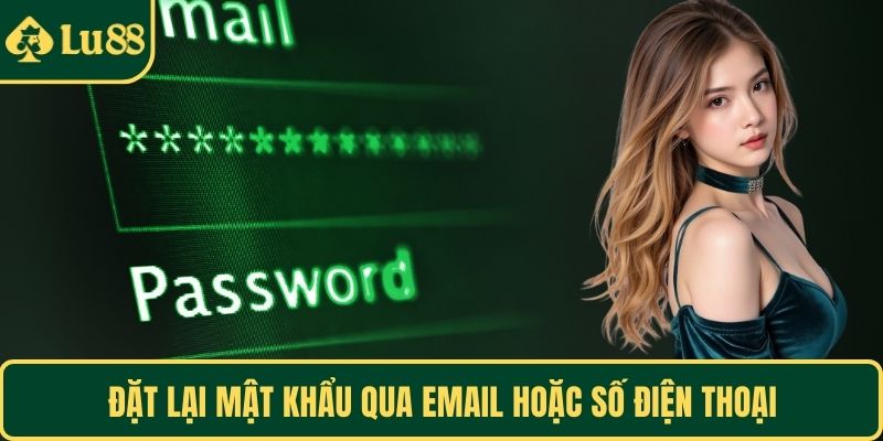 Đặt lại mật khẩu qua email hoặc số điện thoại